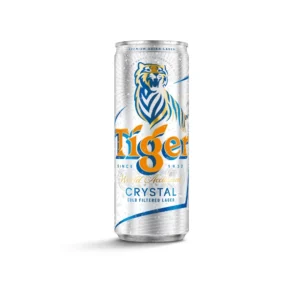 Nồng độ cồn 4.6% - Thùng 24 lon bia Tiger Crystal 330ml